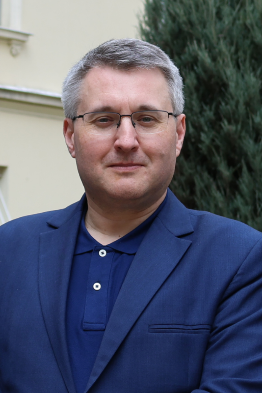 Portret dr hab. Piotra Duchlińskiego