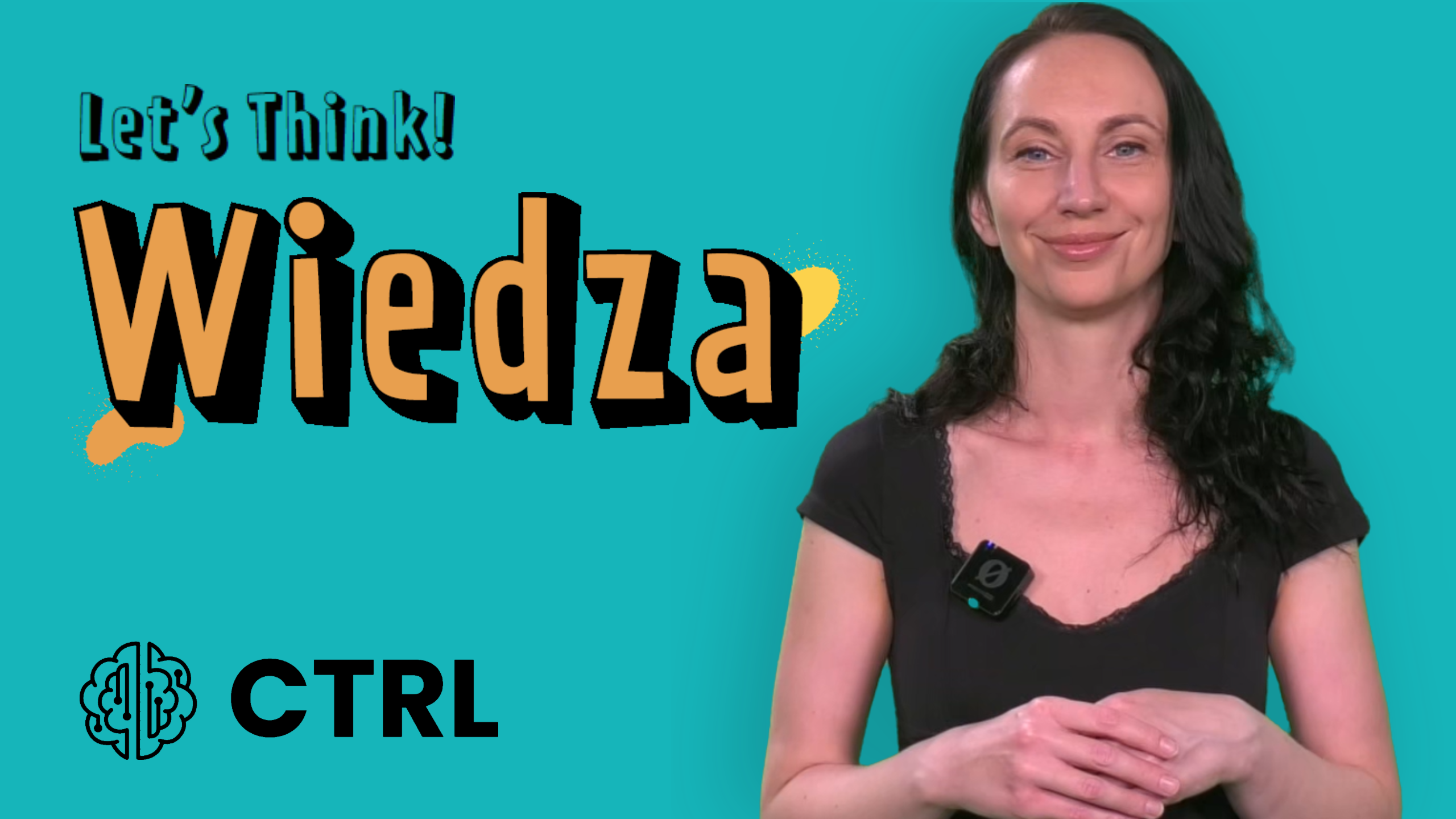 Pierwszy odcinek serii animacji edukacyjnych Let's Think! Wiedza