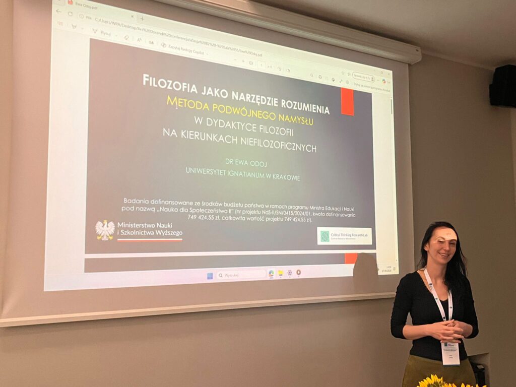 dr Ewa Odoj na konferencji Ars Docendi